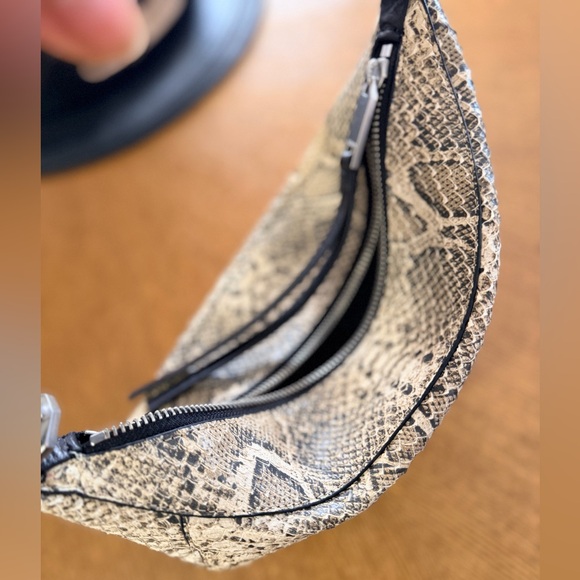 ALLSAINTS Luna Micro Snake Leather Bag - Picture 5 of 8